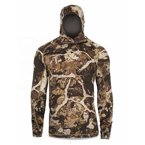 Sweat à capuche technique professionnel pour homme, séchage rapide, anti-humidité, thermique, manches longues, pour la chasse et les activités de plein air - Product Image 3