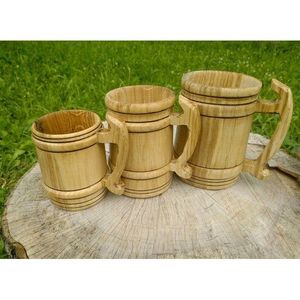 Vaso de Madera para Bebidas, Elegante y Ecológico, Taza para Bebidas, RR ENTERPRISES, Hecho en India - Product Image 1