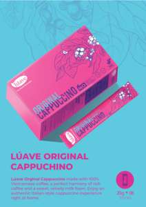 Café Instantáneo de Alta Calidad 100% Original, Cappuccino, 20 g x 8 Sobres, Fabricante Vietnamita IDEAS OCEAN CO LTD, OEM ODM, Grado Premium - Product Image 5