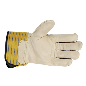 Outdoor Industrial Construction Safety <b>Gloves</b> Full Palm Grade Cowhide Leather Comfortable Durable Anti-Slip Fireproof <b>Gloves</b> - Product Image 4