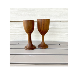 Wood Wine glass Handmade Best Product Acacia Wooden Wine Glass Premium Wooden <b>Drinkware</b> Carefully Made In India - Product Image 4