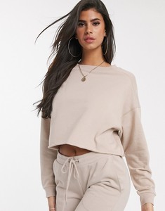 Ensemble de sweat-shirt à capuche beige pour femme, manches longues, tricoté, style décontracté, couleur unie, respirant, coton, fibre de bambou - Product Image 3