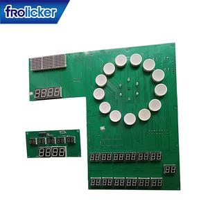 TR3S Mario Electronic Wheel Skill Game PCB Board <b>Amusement</b> Arcade <b>Machine</b> Spare Parts - Product Image 2