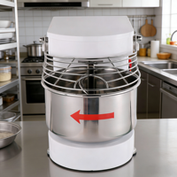 7L 3kg Meest populaire tafelmodel deegmixer voor bakkerijen, voedselveilige machine, mini, te koop voor thuisgebruik, voor bakkerijen