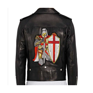 Parche Bordado Personalizado de los Caballeros Templarios, Diseño de Escudo con Cruz Roja, Insignia de Tela para Coser, Estilo Clásico, Promocional - Product Image 3