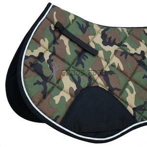 Custom Horse Saddle <b>Pad</b> Saddle Cloth Blanket Cotton Polyester Blend Diamond Quilted Breathable Anti Slip Shock Absorbing - Product Image 6