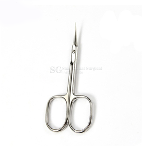 กรรไกรตัดหนังกำพร้าสแตนเลส SAAR GLOBAL SURGICAL ด้ามจับสีแดง ใบมีดคมตรง ทนทาน พับได้ ดีไซน์ใหม่ สำหรับทำเล็บ - Product Image 3