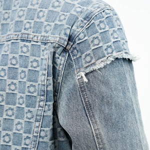 <b>Custom</b> <b>Denim</b> <b>Jackets</b> with Embroidery on All Over <b>Denim</b> <b>Jacket</b> for Women Floral Embroidery Women's <b>Denim</b> <b>Jackets</b> - Product Image 6