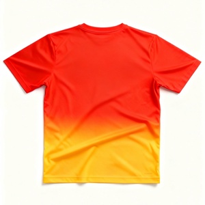 Camiseta Deportiva con Estampado Gráfico Completo al por Mayor, Camiseta de Maratón Personalizada, 100% Poliéster, Sublimación, Impresión 3D, Secado Rápido - Product Image 2