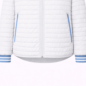 Veste matelassée grecque personnalisée pour fraternité, veste d'hiver matelassée avec logo brodé, fabricant OEM de vêtements grecs en gros - Product Image 3