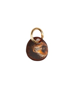 New Arrival Dark Horn Brown Resin Keychain Gold <b>Ring</b> Elegant <b>Key</b> Holder Bag Charm Stylish Car Keyring Fashion <b>Accessory</b> - Product Image 1