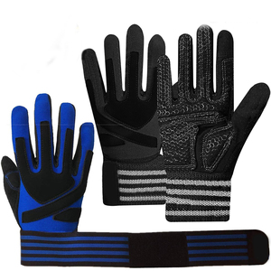 Customizable Palm Weightlifting Gym Gloves for Men and Women Wrist Wraps Exercise Body Building Workout Gloves - Product Image 5