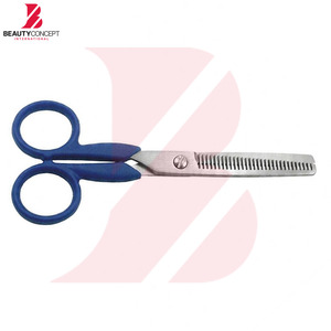 Ciseaux à effiler classiques bleus avec manche en plastique, meilleur produit, ciseaux à cheveux professionnels en gros pour usage domestique et en salon - Product Image 6