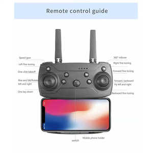 New E88Pro Professional RC Drone with 4K 1080P Dual HD Cameras Foldable WIFI FPV Helicopter Height Hold <b>Apron</b> for Commercial Use - Product Image 5