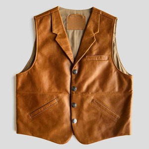Chaleco de Cuero Casual de Invierno, Diseño Personalizado, Duradero y Transpirable - Nueva Llegada a Precio de Mayoreo - Product Image 1