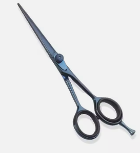 Ciseaux à sourcils professionnels de qualité supérieure, lame droite pour droitiers, manche en plastique, acier inoxydable, fabricant et fournisseur OEM ODM - Product Image 5