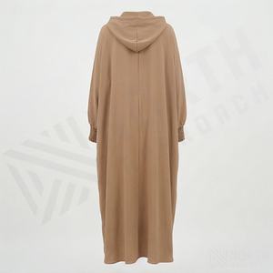 2025 OEM Kimono Outwear Abaya High Stretch Soft Thicker Polyester Fabric Muslim Women V Neck Long Sleeve Party Ramadan Wedding - Product Image 2