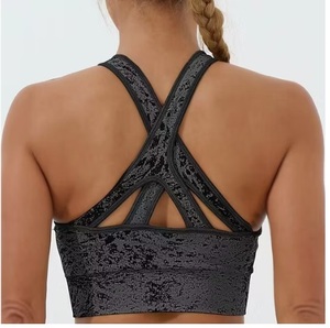 Nuevo Diseño, Logotipo Personalizado, Sujetador Deportivo para Mujer, Soporte Medio, Antichoque, Antibacteriano, Secado Rápido, Transpirable, para Entrenamiento, Running y Fitness - Product Image 1