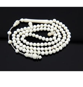 Petites perles de prière islamiques 99 perles Misbaha, chapelet religieux d'Inde - Product Image 2