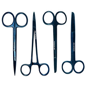 Kit d'entraînement aux sutures, Kit de sutures, Instruments chirurgicaux, Sutures chirurgicales, Kit chirurgical d'urgence de style militaire surplus - Product Image 4