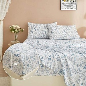 High Quality Modern Wedding 3-Piece Queen <b>King</b> Bedding Set Woven Customizable - Product Image 2