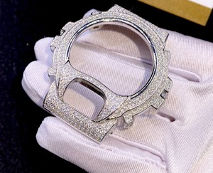 Reloj G-Shock DW6900 Personalizado con Diamantes, Estilo Diver, Analógico, Acrílico, Lujoso, Hip Hop, Digital, para Hombre, Moda Urbana - Product Image 6