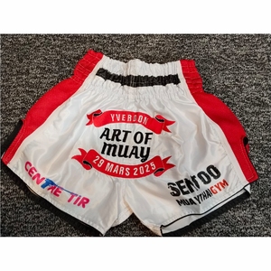 Custom Muay Thai Shorts for Men Lightweight Boxing Kickboxing Fightwear Training Shorts Wholesale Supplier - Product Image 1