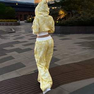 Conjunto deportivo de algodón para mujer, estilo diario, fabricante de conjuntos deportivos personalizados para mujer - Product Image 2