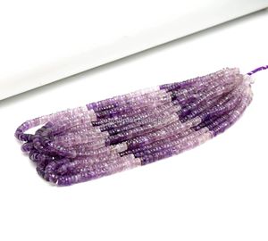 AAA Natural <b>Amethyst</b> Faceted Heishi Tyre Beads 6-7mm Natural Gemstone Beads for Jewelry Making 16 Inch Strand in Wholesale Price - Product Image 3