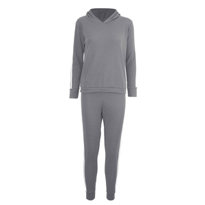 Survêtements de sport pour femmes, ensembles de jogging élégants et tendance avec empiècements latéraux, nouveau design, décontractés pour le fitness et la course à pied, pour filles - Product Image 1