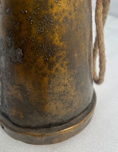 Vintage Iron Cow Bell Hanging <b>Ornament</b> With Jute Rope For Farmhouse Kitchen And Living Room Decor - Product Image 6