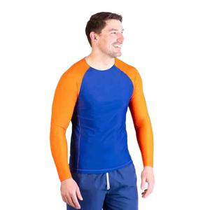 Rash Guard personnalisé vêtements de sport d'entraînement respirants chemises de fitness pour adultes nouveauté Rash Guard manches raglan - Product Image 1