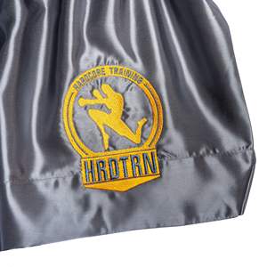 Pantalones Cortos de Muay Thai para Hombre, Estampado Satinado, Cintura Elástica, para Entrenamiento, Gimnasio, Kickboxing, Ligeros - Product Image 2