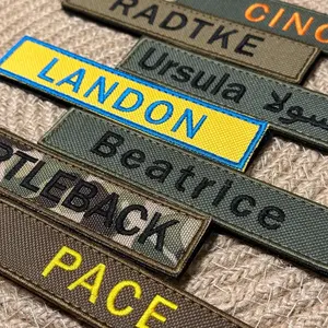 Écussons brodés personnalisés avec logo, à coudre ou thermocollants, motifs brodés, écussons 3D personnalisés, patchs brodés pour vêtements et sacs - Product Image 3