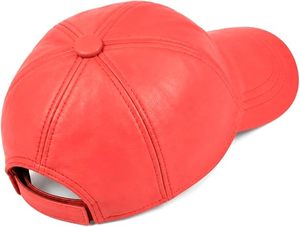 Gorra de Béisbol de Cuero Auténtico Vintage de 6 Paneles con Visera Curva, Gorra de Cuero Premium, Proveedor de Gorras de Moda Urbana - Product Image 3