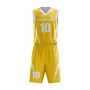 Ensembles d'uniformes de basketball grande taille en gros, maillots de basketball imprimés par sublimation OEM, couleur personnalisée, pour hommes et femmes, prix abordable - Product Image 5