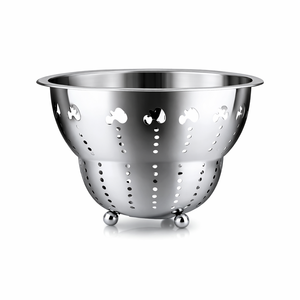 Passoire de tous les jours en acier inoxydable avec poignée Panier de légumes et de nouilles aux fruits Commodément utilisé pour les outils ménagers courants - Product Image 2