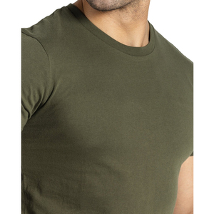 T-shirt d'été pour homme, coupe classique, en coton respirant, décontracté, écologique, séchage rapide, manches courtes, pour activités de plein air et usage quotidien - Product Image 5