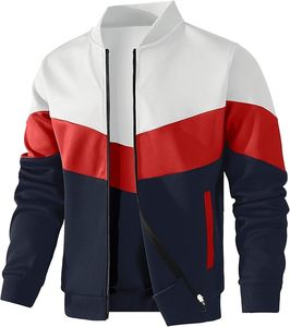 Unisex Casual Spring Satin Windbreaker 100% Cotton <b>Waterproof</b> Breathable <b>Thin</b> Athletic Varsity <b>Jacket</b> Front Logo High Quality - Product Image 1