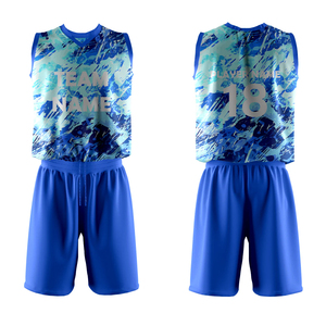 Uniforme de Voleibol para Hombre al por Mayor, de Alta Calidad, sin Mangas, Transpirable, Ligero, Ecológico, de Secado Rápido, Sublimado Personalizado - Product Image 2