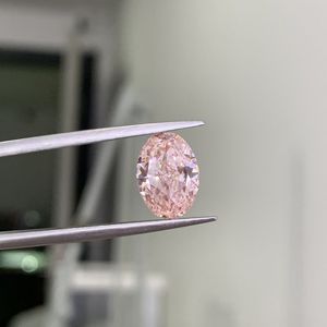 เพชรปลอมรูปไข่ CONCEPTION DIA-2-100 น้ำหนัก 3.53 กะรัต 3.62 กะรัต เจียระไนแบบ Oval Cut ได้รับการรับรองจาก IGI ความสะอาดระดับ VVS เพาะเลี้ยงในห้องปฏิบัติการ CVD เจาะด้วยเลเซอร์ เพชรแฟนซีแบบเม็ดเดี่ยว - Product Image 1