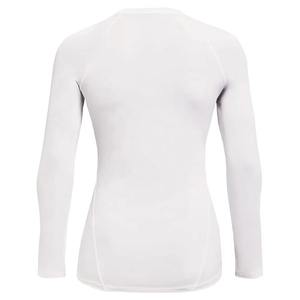 T-shirt de sport respirant en poly-spandex pour femme, coupe ajustée, idéal pour la course, design personnalisé, compression, séchage rapide, fabrication usine - Product Image 2