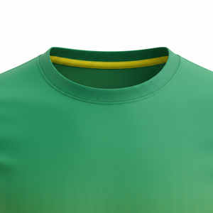 Conjuntos de Uniformes de Fútbol para Hombre Adulto, Material Spandex/Poliéster, Cuello Redondo, Impresión por Transferencia de Calor, Color Liso, Nombre del Equipo Personalizado - Product Image 3