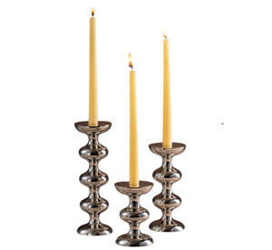 Nuevo Portavelas Decorativo para Decoración del Hogar, Portavelas de la Mejor Calidad, Níquel Brillante, Aluminio Fundido, Hecho a Mano, Personalizado - Product Image 5