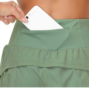 Wholesale Custom Ladies Shorts Fitness Short Polyester Cotton Customizable Logo <b>Sticker</b> Color Pattern Design Women's Shorts - Product Image 5