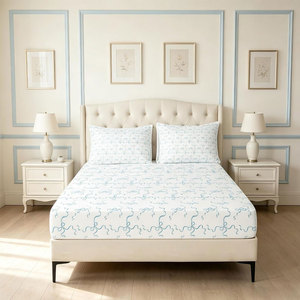 Juego de Sábanas Plegables Modernas de Primera Calidad, Poliéster y Algodón de Alta Calidad, 600 Hilos, Ecológicas, Reutilizables y Duraderas para Uso Doméstico - Product Image 1