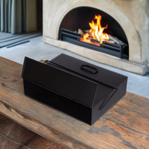 กล่องใส่ขี้เถ้าเตาผิงแบบพกพา ดีไซน์ทันสมัย รูปทรงปรับแต่งได้ วัสดุทำจากดีบุก สำหรับใช้ในบ้าน - Product Image 1