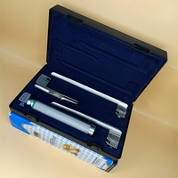 Laryngoscope Fiber Optic Miller Blade 1-2-3 Set Child Handle Premium Quality Reusable Blades Stainless Steel CE ENT Instruments