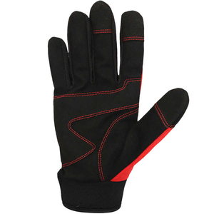 New Trending Article Impact Resistant Mechanical Working Gloves Top Quality Leather Cut Resistant Mechanic Safety Work Gloves - Product Image 2