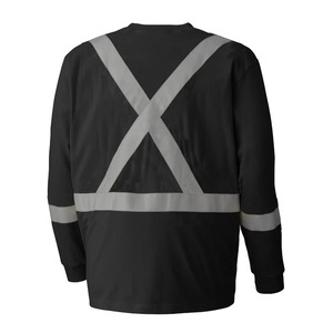 Wholesale Mangoes Fashion Eco-Friendly Safety Reflective ANSI Class 3 Waterproof <b>High</b> Visibility <b>Shirts</b> Customized Logo/Color - Product Image 4